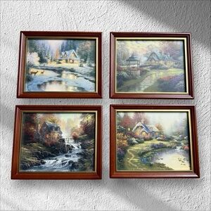 Thomas Kinkade “Seasons of the Heart” Limited Edition - The Bradford Exchange